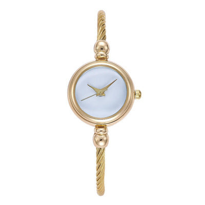 Ladies' alloy steel wire rope bracelet watch chic style fresh student casual fashion watch women's style - V.I.P Digital Presence