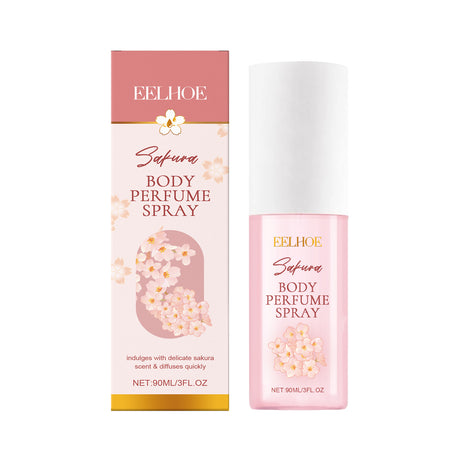 Cherry Blossom Body Perfume Spray Keeps Fragrance Fresh And Gentle Moisturizing Skin Moisturizing Spray - V.I.P Digital Presence