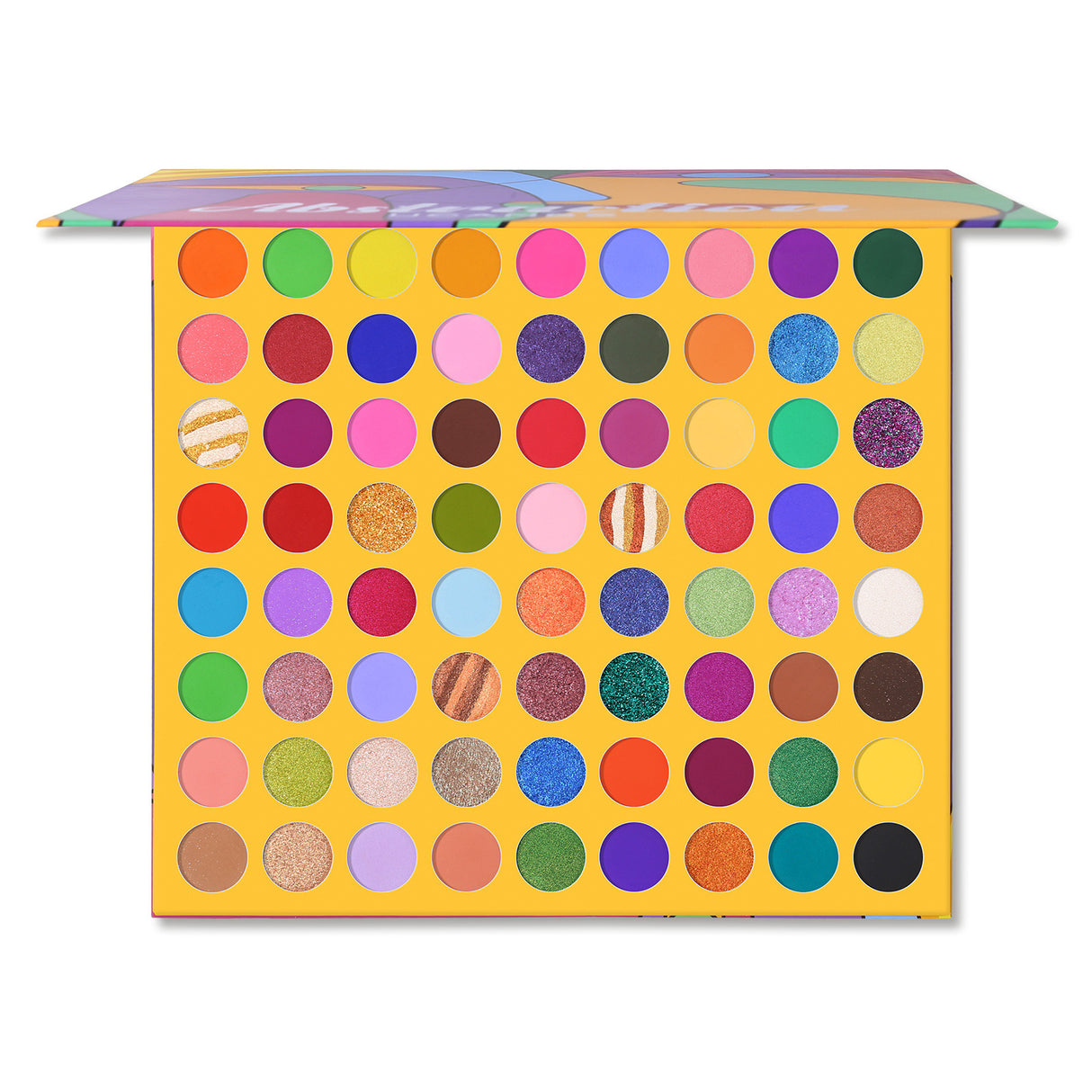 UCANBE 72 colors abstract eye shadow palette candy colored pearlescent matte cos makeup easy to color eye shadow - V.I.P Digital Presence