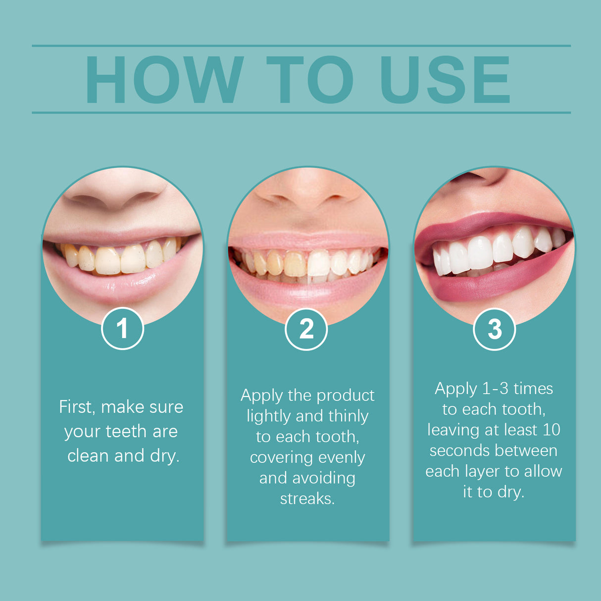 Instant Tooth Whitening Tooth Paint, Clean The Tartar Very Well Dirt Bright White Teeth And Fresh Smell - V.I.P Digital Presence