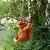 Garden courtyard outdoor decoration squirrel resin pendant - V.I.P Digital Presence