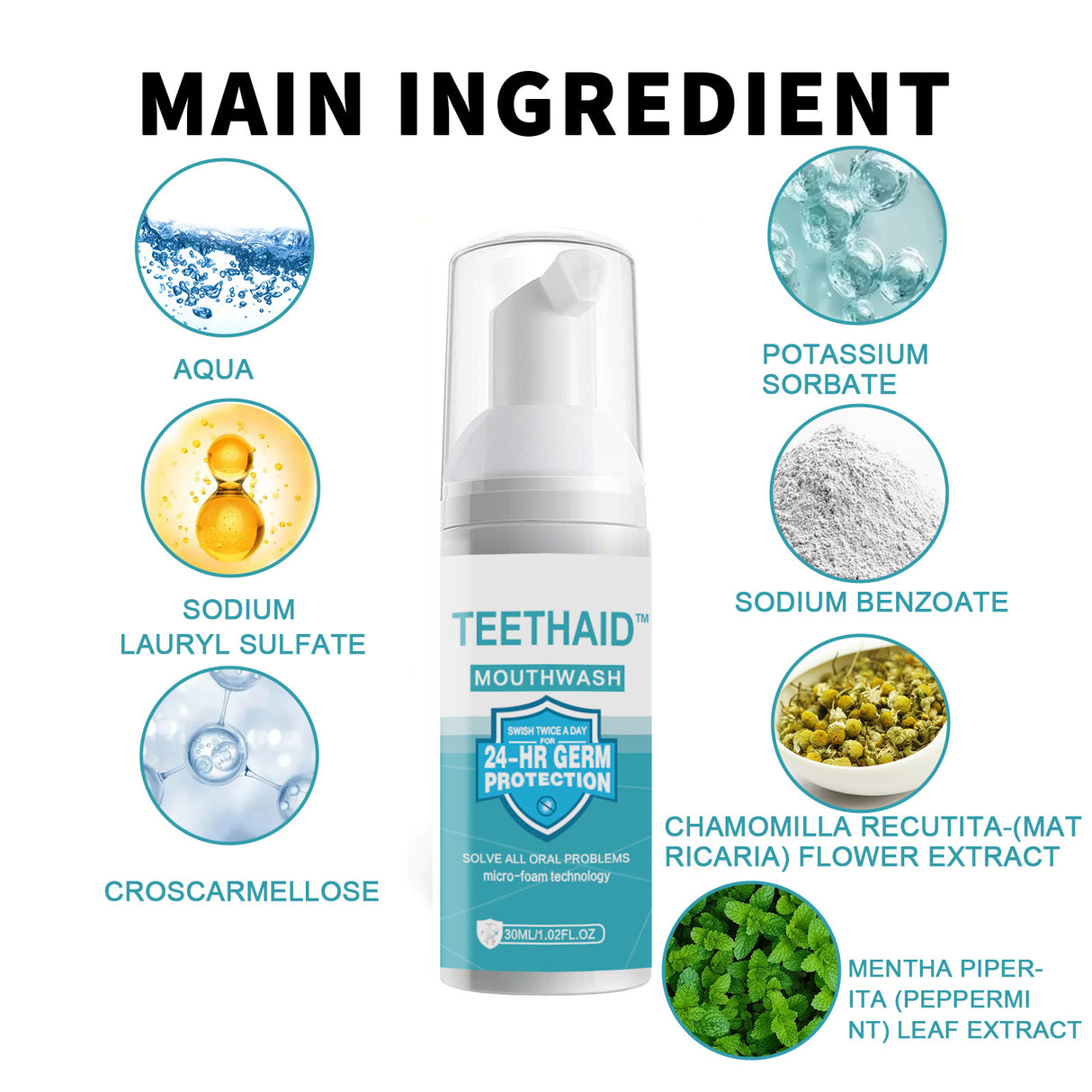 Cleanser Mousse Toothpaste Cleanser Brightening Teeth Freshening Breath Brightening Anti-Cavities Removing Stains Mouth Cleanser - V.I.P Digital Presence