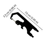 Outdoor Multi-function EDC tool card opener keychain with multi-purpose gadgets outdoor tools - V.I.P Digital Presence