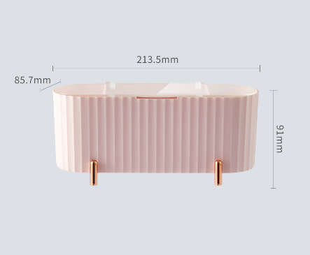 Dust-proof cosmetic cotton swab storage tube with lid desktop storage box - V.I.P Digital Presence