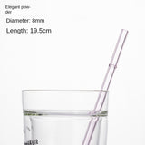 Eco-Friendly High Borosilicate Glass Straw Durable Heat-Resistant Starbucks Kids Straw 27cm Customized - V.I.P Digital Presence