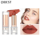 QIBEST Lipstick Velvet Matte Lipstick Not Easy To Fade Easy To Color Matte Lipstick - V.I.P Digital Presence