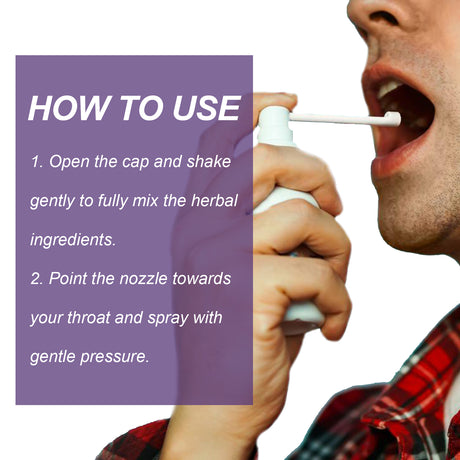 Body Care Spray For Phlegm Relief Dry, Itchy Throat Exhalation Nasal Obstruction Body Care - V.I.P Digital Presence