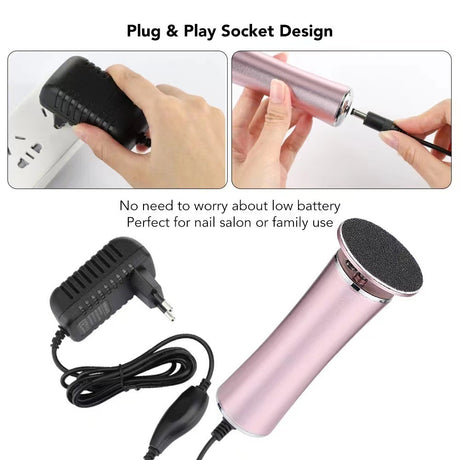 Electric Foot Grinder   File Removal Pedicure Machine Electric Foot Callus Remover For Feet - V.I.P Digital Presence