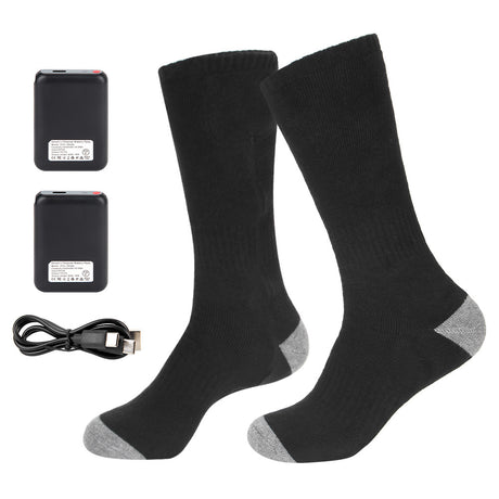 Motorcycle riding in winter heated socks for warmth and foot protection intelligent charging foot heating socks - V.I.P Digital Presence