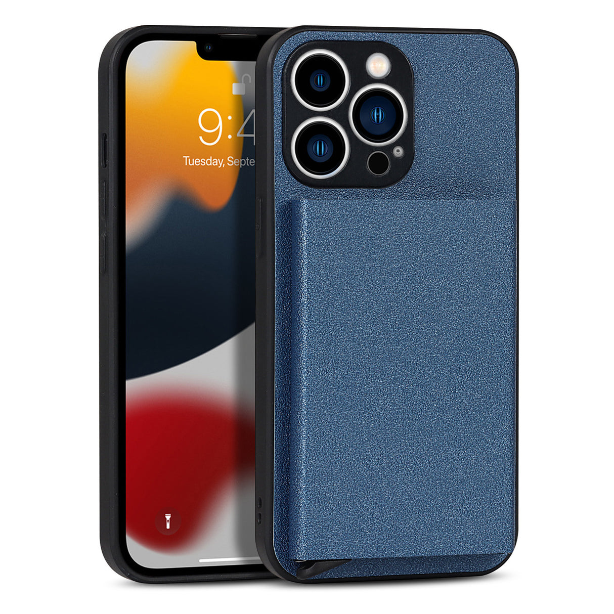 Suitable for iPhone 14 PROMAX plug-in phone case  Apple 11 aluminum alloy wallet phone case IP13 protective case - V.I.P Digital Presence