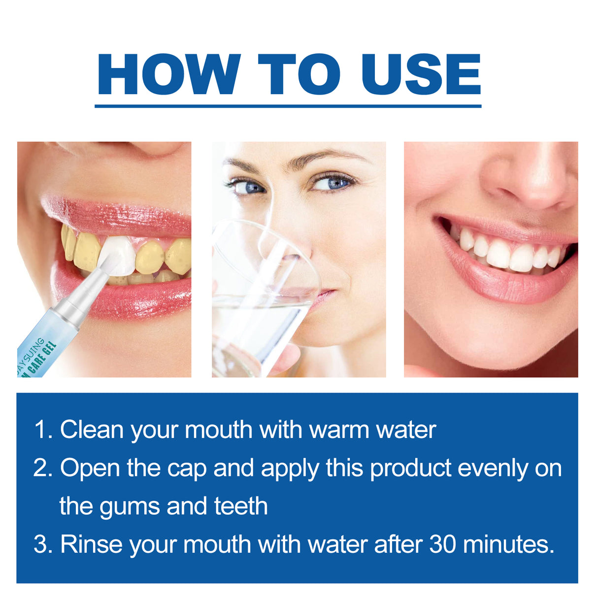 Gum Repair Fluid Pen For Cleaning Stains, Whitening Teeth, Gingival Care And Dental Care - V.I.P Digital Presence