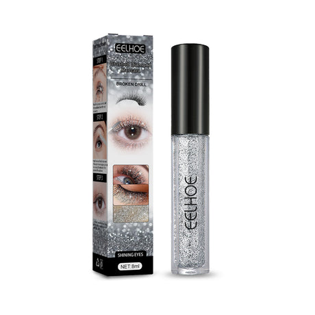 Crushed Diamond Mascara, Set Primer Instant Dry Film Flash Tear Eye Non-Smell-Free Mascara - V.I.P Digital Presence