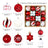 Christmas decoration 6cm electroplated ball plastic ball special-shaped painted Christmas ball gift Christmas tree pendant - V.I.P Digital Presence