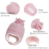 Hat Baby Boy Gloves Set Beanie Newborn Photography Accessories Children's Cap With Ears - V.I.P Digital Presence