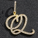 Hip hop accessories grass letter pendant melon seed buckle Cuban chain accessory - V.I.P Digital Presence