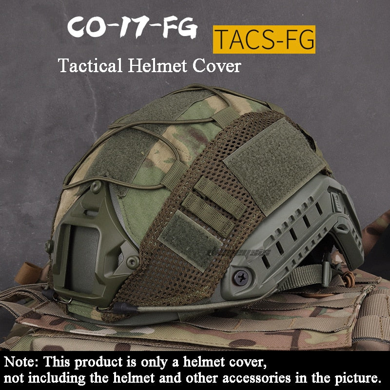 Tactical Helmet Cover for  Fast MH PJ BJ Helmet Airsoft Paintball Army Helmet Cover Military Accessories - V.I.P Digital Presence