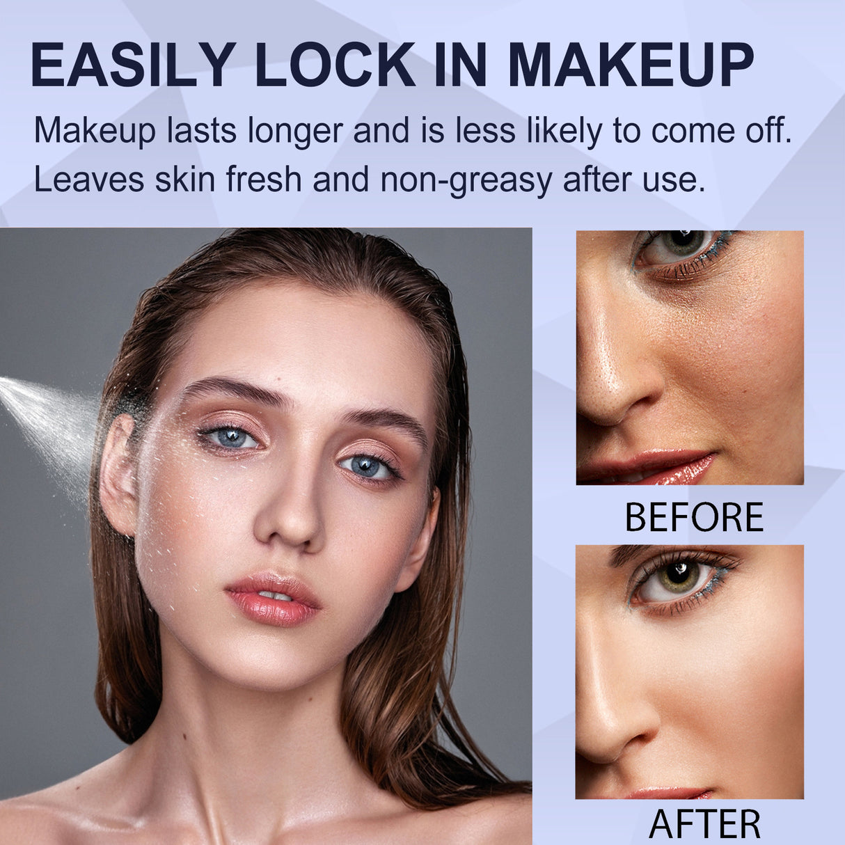 Ultra Setting Vaporizer, Light Water Embellish Waterproof And Sweat Is Not Easy To Take Off Makeup Dizzy Makeup Oil Control Fresh Makeup Spray - V.I.P Digital Presence