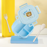 Portable heatable sealed square compartment lunch box bento box lunch box - V.I.P Digital Presence