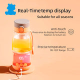 Portable rechargeable smart milk kettle heated Baby Milk Travel Water Kettle - V.I.P Digital Presence