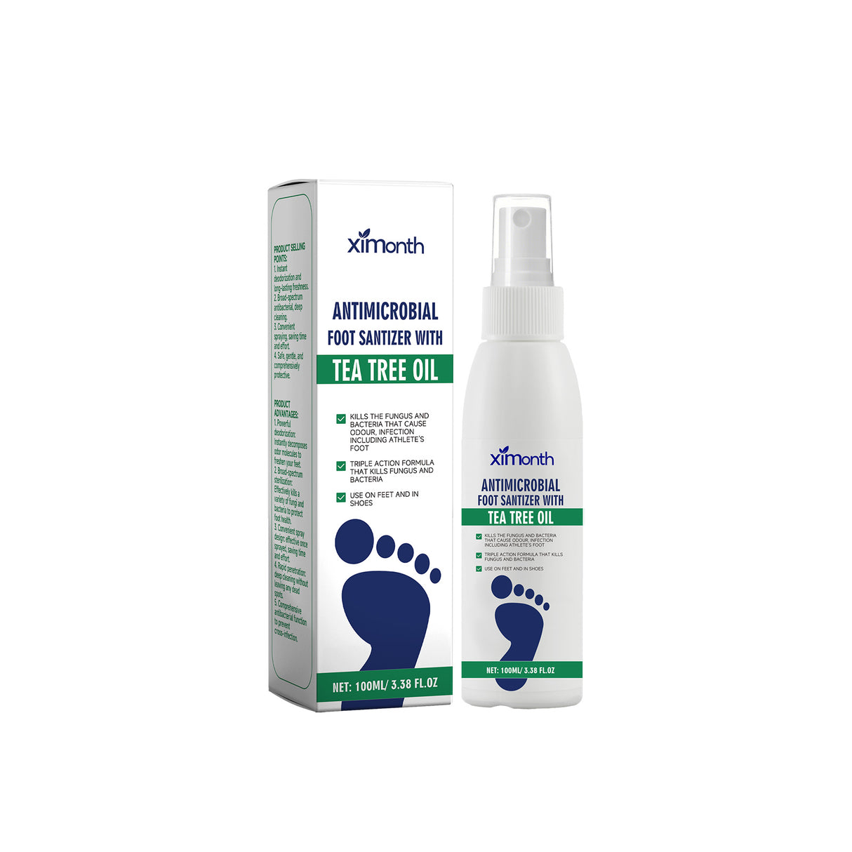 Foot Care Agent Foot Drying Deodorizer Heel Moisturizing Deodorizer - V.I.P Digital Presence