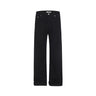 Loose Denim Pants Men's Street Trend Loose Straight Leg Trousers Pure Color Floor-Length Wide-Leg Long Pants - V.I.P Digital Presence