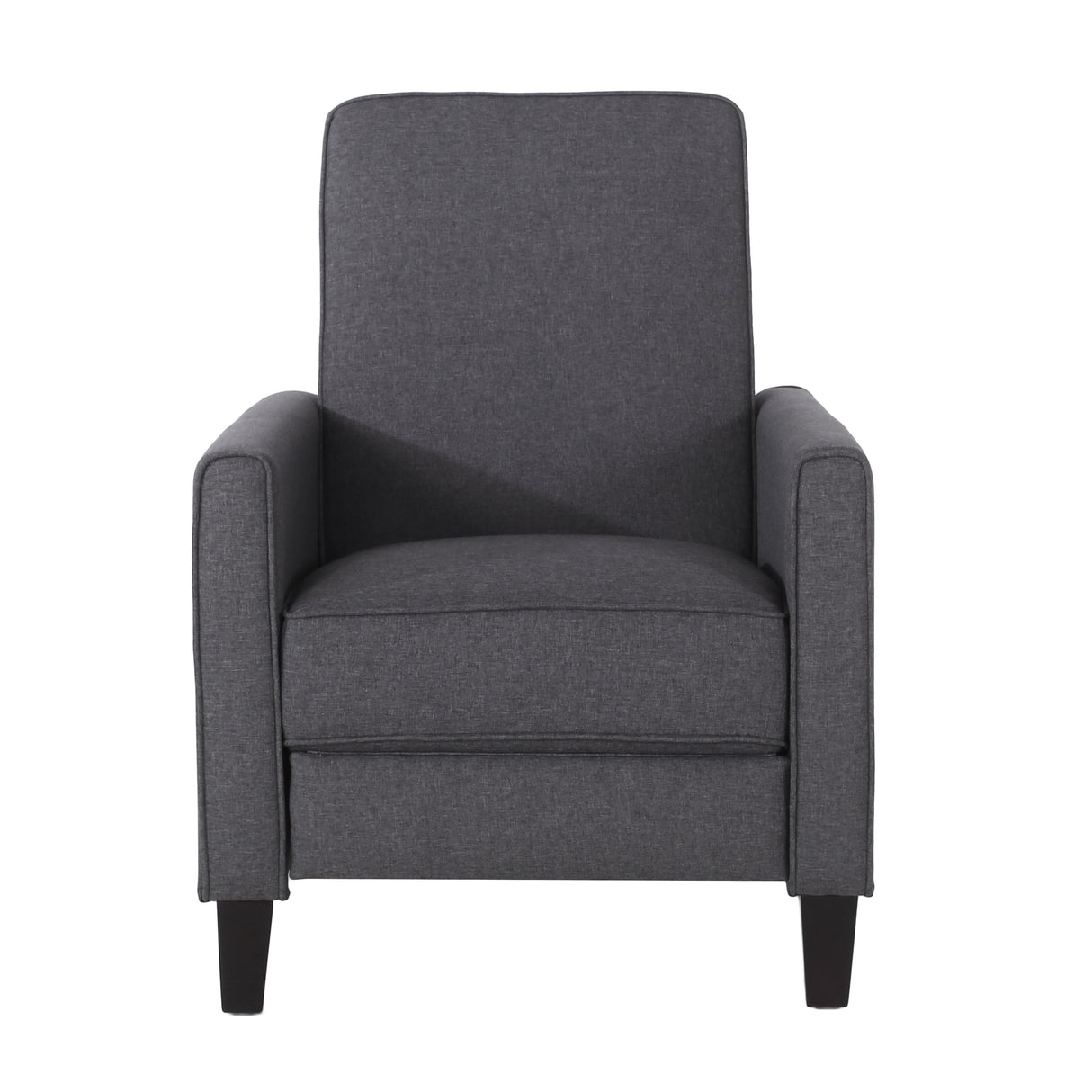 Smoke Fabric Push Back Chair for Elegant Home Décor - V.I.P Digital Presence