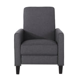 Smoke Fabric Push Back Chair for Elegant Home Décor - V.I.P Digital Presence