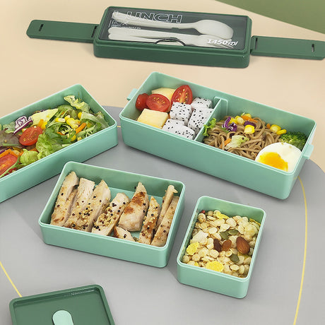 Portable microwaveable three-layer lunch box lunch box - V.I.P Digital Presence