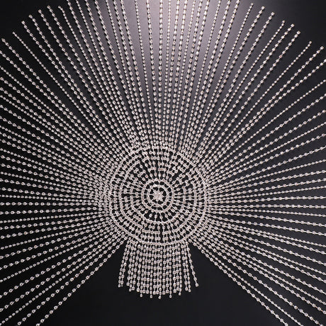 Exaggerated long flowing Su hair chain nightclub stage performance rhinestone hair accessories European and American headwear hair chain - V.I.P Digital Presence