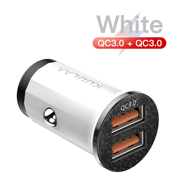 KUULAA Quick Charge 4.0 48W QC PD 3.0 Car Charger for Samsung S10 9 Fast Car Charging for Xiaomi iPhone Mobile Phone USB Charger - V.I.P Digital Presence