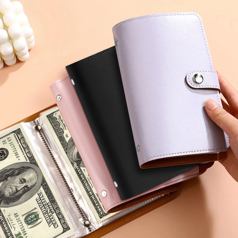 Versatile 100 - envelope savings book. Doubles as banknote album, money - saving organizer & photocard holder. Great for managin - V.I.P Digital Presence
