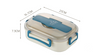 Simple portable sealed microwaveable lunch box lunch box lunch box - V.I.P Digital Presence
