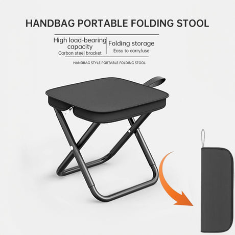 Portable Ultralight Camping Picnic Chair - Doubles as Fishing Stool and Travel Seat with Fishing Tool Holder - V.I.P Digital Presence