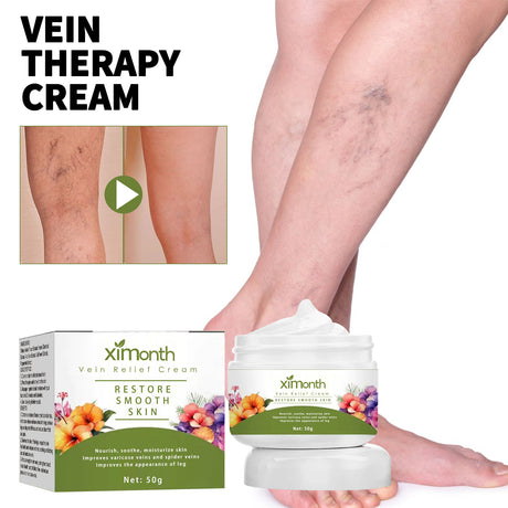 Vein Therapy Cream, Soothe Sore Swollen Leg Blood Vessels Repair Veins Body Care Cream - V.I.P Digital Presence