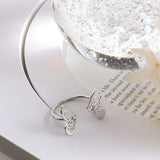 Titanium Steel Butterfly Open Ring - V.I.P Digital Presence