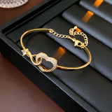 2025 Infinite - Symbol Hollow - Heart Bracelet for Daughter, with Gift Box, Ideal for Her Birthday Party and as an Adult Gift - V.I.P Digital Presence