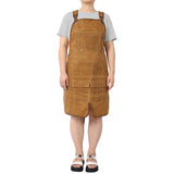 Long heavy-duty waxed canvas tool apron, carpenter apron, carpenter apron, carpenter waterproof 18 ounces - V.I.P Digital Presence