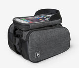 Sahoo 122007 Touch Screen Bike 6.5in Cell Mobile Phone Bag Front Frame Top Tube Cycling Pouch - V.I.P Digital Presence