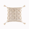 Tassels Cushion Cover 45x45cm Beige White Pillow Covers Decorative Pillow Case Square Home Boho Decor Macrame Pillowcase - V.I.P Digital Presence