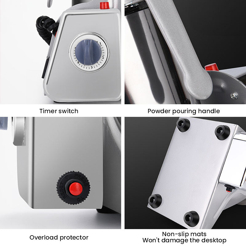 3000W, 800G Parts - Free Big - Capacity Grinder. Grinds herbs, coffee, grains, spices, medicine, wheat & dry food. - V.I.P Digital Presence