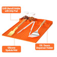Barbecue dustproof silicone cover and baking tray protective pad are suitable for various silicone oven pads - V.I.P Digital Presence