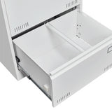 Filing Cabinet Lateral File Cabinet 3 Drawer White Filing Cabinets with Lock - V.I.P Digital Presence