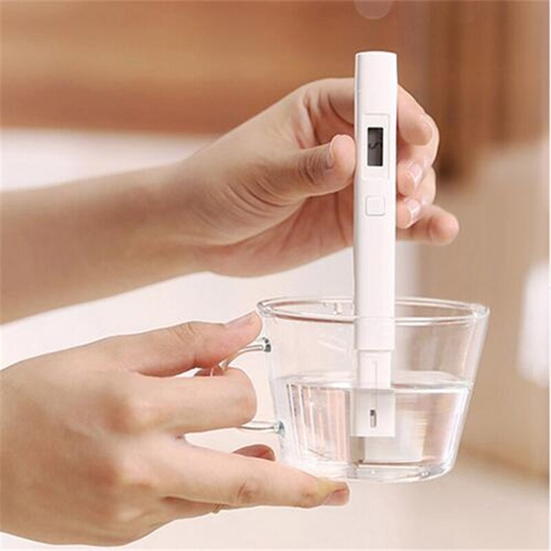 Medidor de TDS original Xiaomi MiJia Mi, probador portátil de detección de pureza del agua, prueba de calidad EC TDS-3 