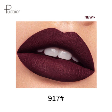 Pudaier 18 Color Mini Capsule Lip Glaze Velvet Fog Color Non-Stick Cup Smooth Matte - V.I.P Digital Presence
