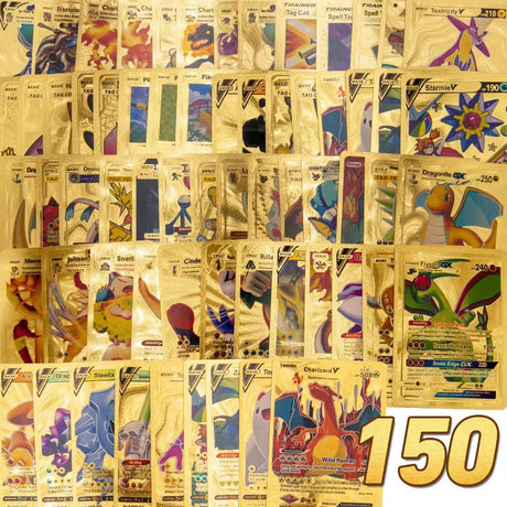 Pok é mon Gold Card Pikachu Card Spitfire Dragon VMAX Pok é mon Pok é mon PTCG English Flash Card - V.I.P Digital Presence