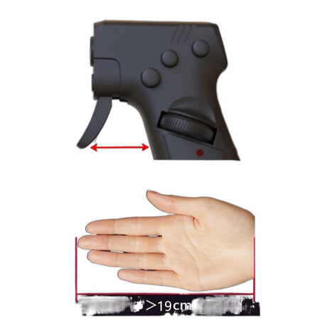 Shooting Game Mouse Gun style Vertical Handle Grip Trigger Features Pistol Vertical Dedicated Wired Peripheral - V.I.P Digital Presence