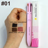 4 In 1 Eyebrow Pencil Waterproof Drawing Eye Brow Makeup Pen Long-Wear Eyeliner Eyebrow Highlighter Stick Makeup Cosmetic Tool - V.I.P Digital Presence