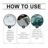 Automotive Windshield Oil Film Effervescent Tablet, Windshield Oil Film Stain Cleaning Effervescent Tablet - V.I.P Digital Presence