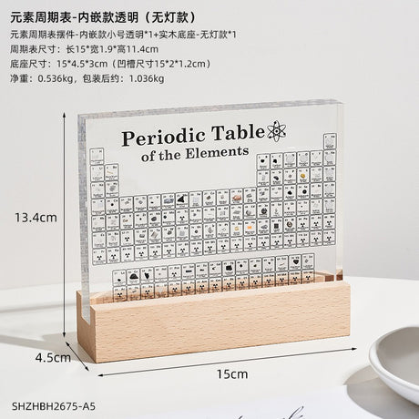 New Periodic Table with Real Elements Inside Remarkable Learning Tool Clear Acrylic Periodic Table with Elements Samples - V.I.P Digital Presence