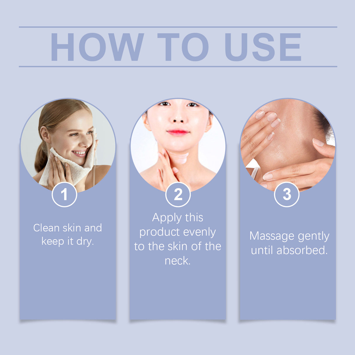 Neck Care Cream Moisturizes And Hydrates Neck Body Skin With Refreshing Skin Care And Beauty Neck Cream